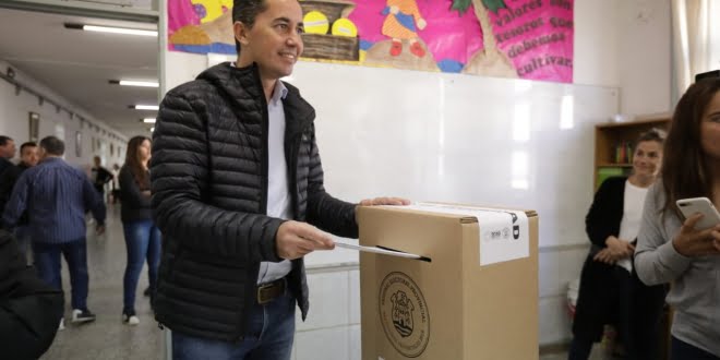  Calvo votó en Las Varillas