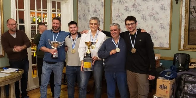  San Francisco retuvo el título de Campeón Provincial de ajedrez por equipos