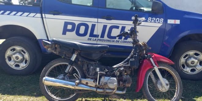  Recuperaron en Brinkmann una moto robada en Suardi