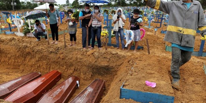 Brasil registra más de 20.000 muertos desde el inicio de la pandemia