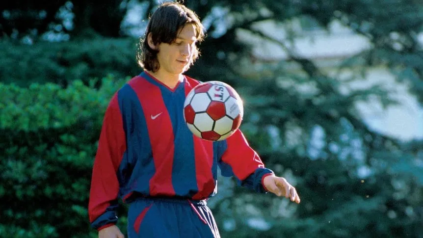 Messi de adolescente 862x485