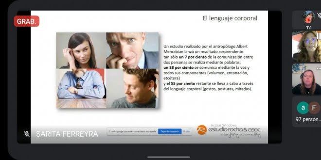 Estudiantes del CRES participaron de una charla de «Lenguaje Corporal»