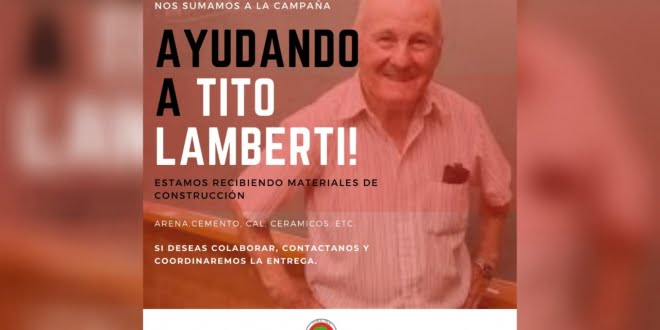 El Tala se suma a la campaña de «Ayudemos a Tito»