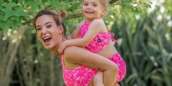 La hija de Jesica Cirio tiene su propio personal trainer