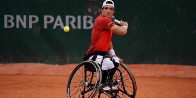 Tenis adaptado: «Lobito» Fernández es semifinalista en Roland Garros