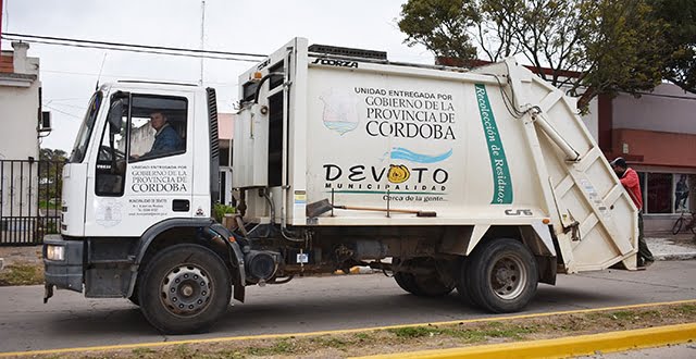 Devoto: feriado municipal sin recolección de residuos