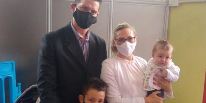 Dieron el sí e inauguraron la sala Covid para casamientos en pandemia