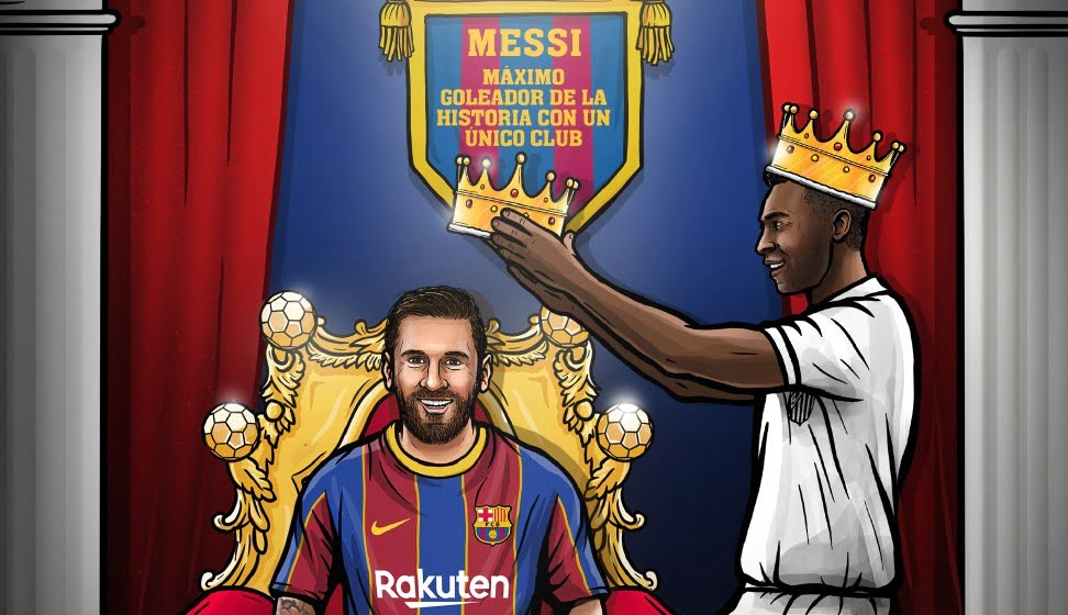 Messi igualó a Pelé: 643 goles con Barcelona - Radio Estación