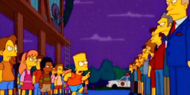  Los Simpson, otra vez: predijeron el toque de queda nocturno