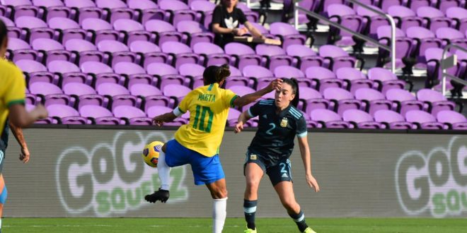 La Selección argentina cayó ante Brasil por la SheBelieves Cup