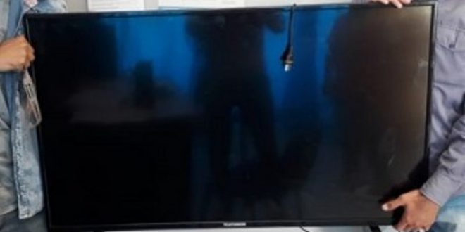 Robaron un televisor en una vivienda