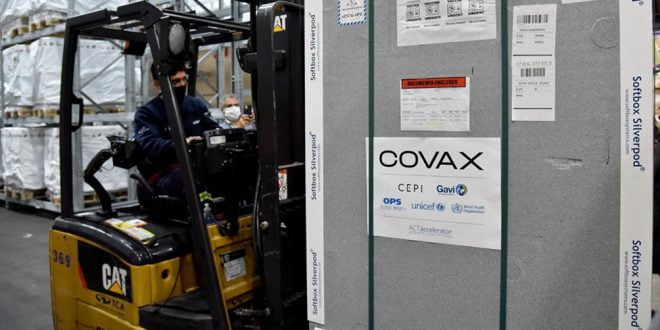  El sistema Covax entregó 32 millones de dosis de vacunas anticovid a 70 países