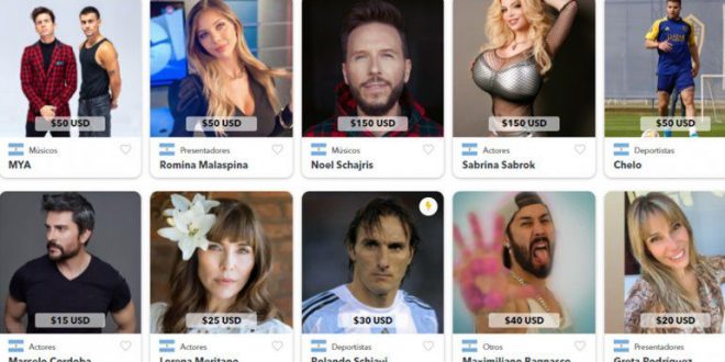 La nueva forma de facturar de los famosos: saludos a precio dólar