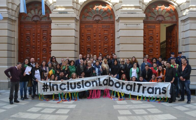 Exigen a Diputados que traten la Ley de cupo e inclusión laboral Travesti