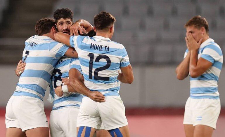 Gran victoria de Los Pumas ante Sudáfrica: pasaron a semifinales en Tokio