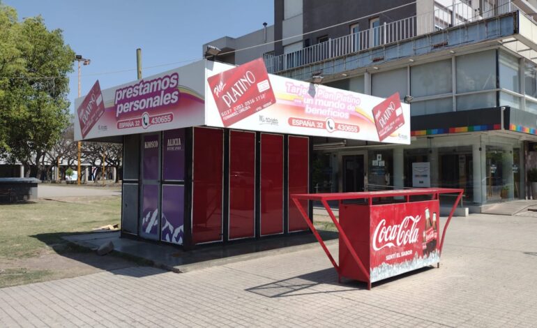 Robaron un kiosco de chapa de la ciudad