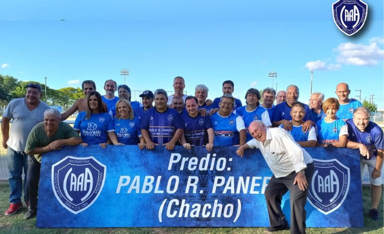 Antártida inauguró los vestuarios locales