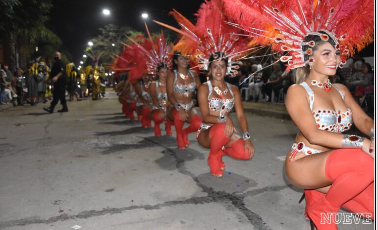  Dale Q’Va y Comparsa Salgueiro inauguraron los carnavales de Morteros