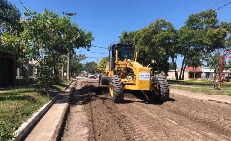 Obras en barrio 20 de Junio – Radio Estación