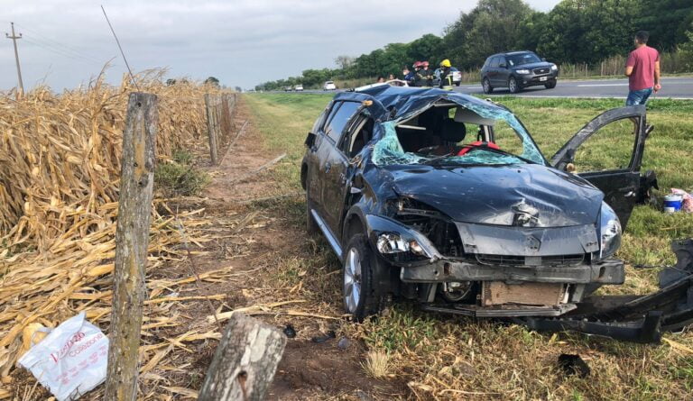 Accidente en Ruta 19