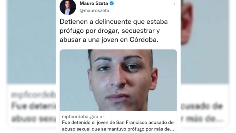 El caso Sacco llegó hasta Mauro Szeta
