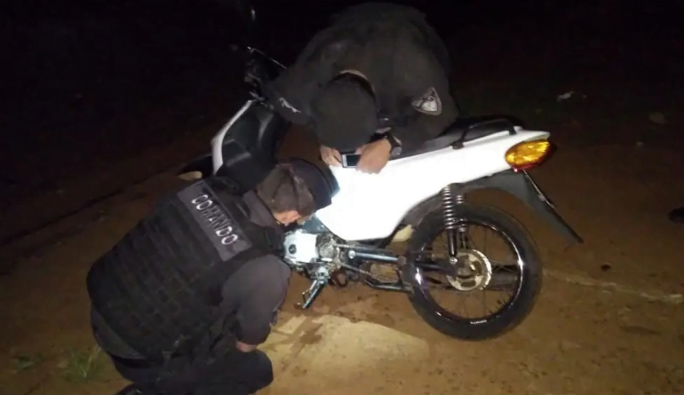  Detuvieron a un ladrón de motocicletas