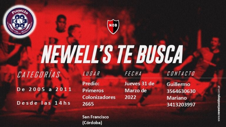 Prueba de jugadores para Newell´s Old Boys