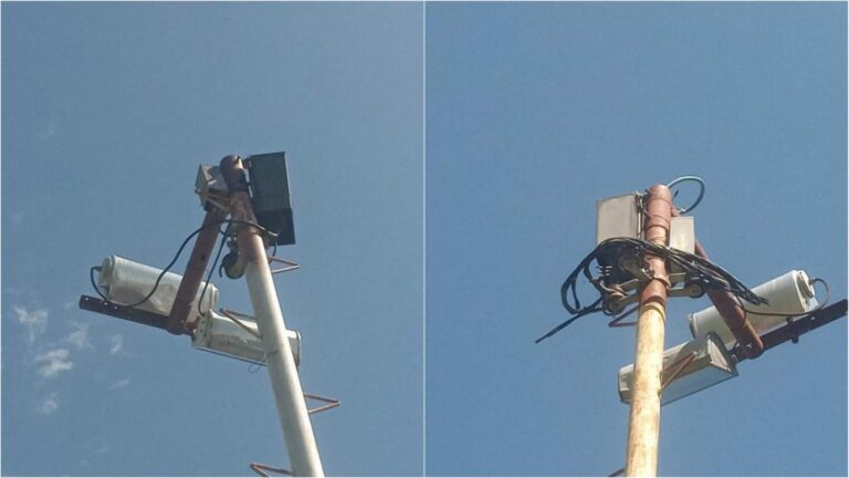 Robaron el cableado eléctrico en Tarzanito