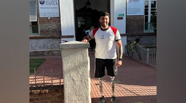 Facu Milanesio se recibió de Profesor de Educación Física