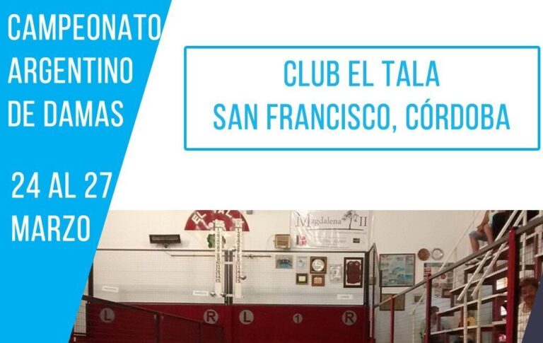 Campeonato Nacional Femenino de Bochas en San Francisco