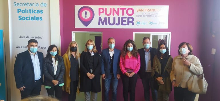 Inauguración del primer Punto Mujer en San Francisco