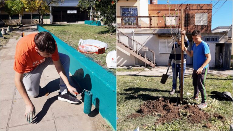 Comenzó el programa “Hacelo por tu barrio”