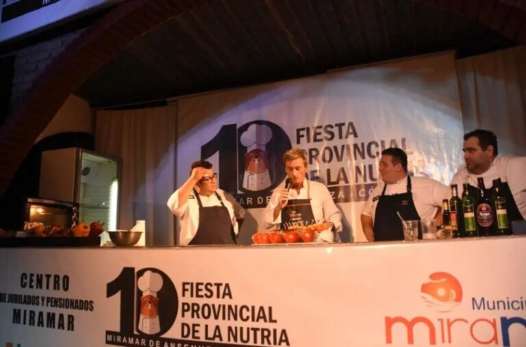 Miramar ultima detalles para el Fiesta provincial de la nutria