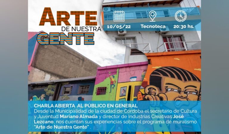 Se realizará una charla abierta sobre muralismo