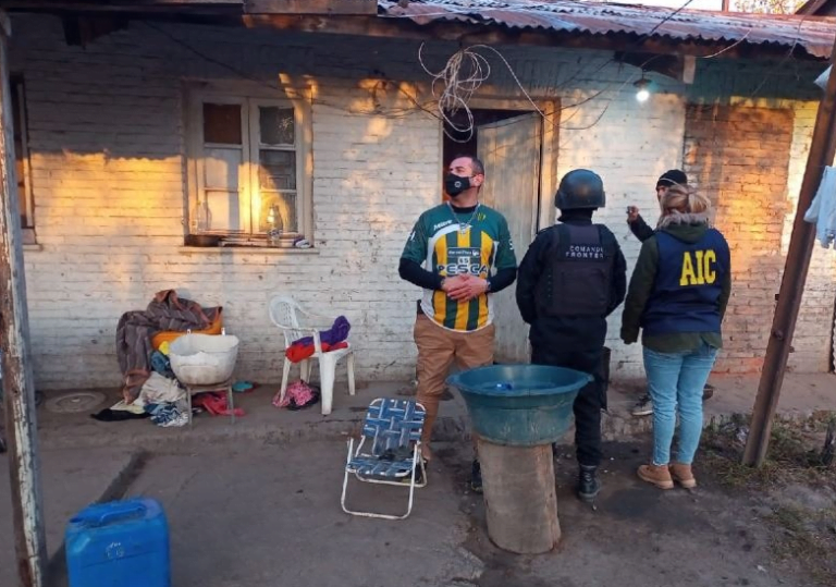 Realizaron allanamientos simultáneos en Estación Frontera