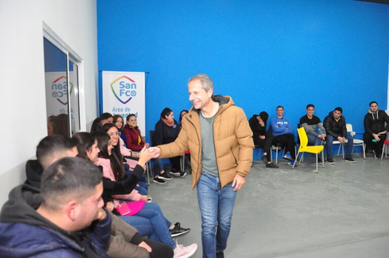 Desde el Área de Juventud se lanzó el programa San Francisco Joven