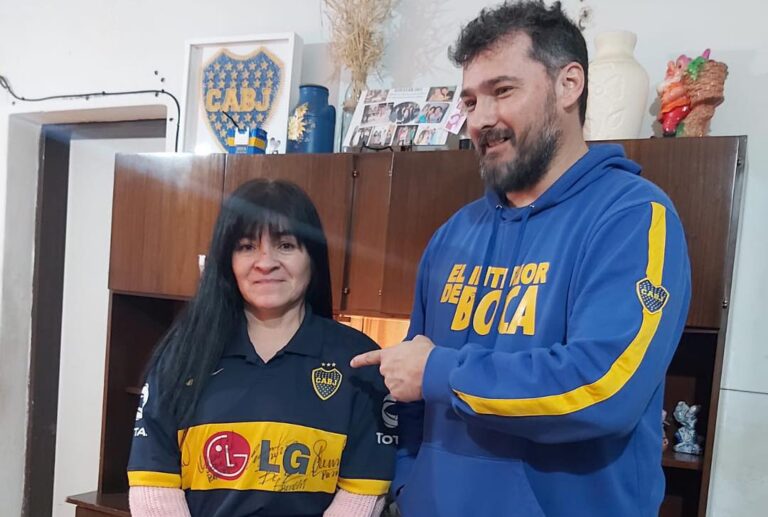 Sortearán una camiseta de Boca Juniors en beneficio de Adriana Barrionuevo