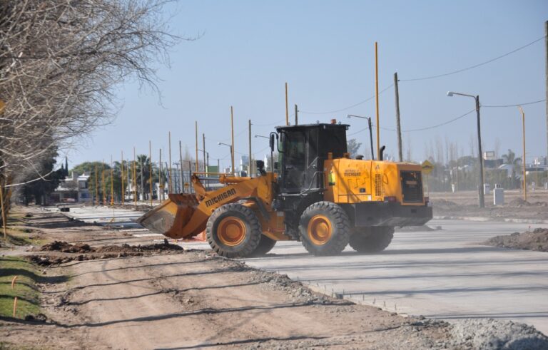 Bernarte supervisó el avance de diferentes obras