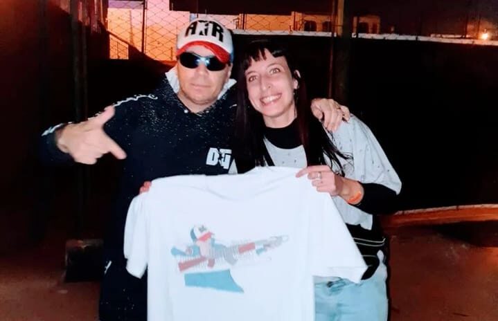 Ana cumplió su sueño de conocer a Pablito Lescano