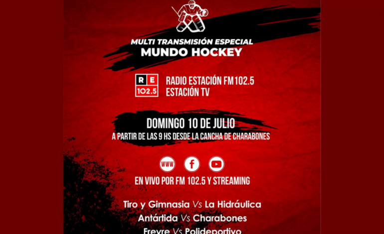  Super Domingo de Hockey en RADIO ESTACION 102.5