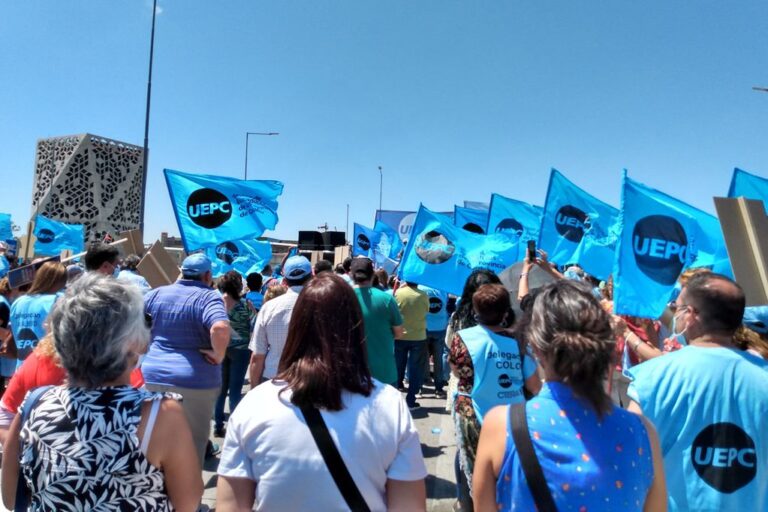 UEPC en alerta y movilización: el cronograma de la semana