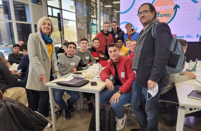 Estudiantes de Ingeniería Electromecánica de UTN participaron del Ideatón EPEC