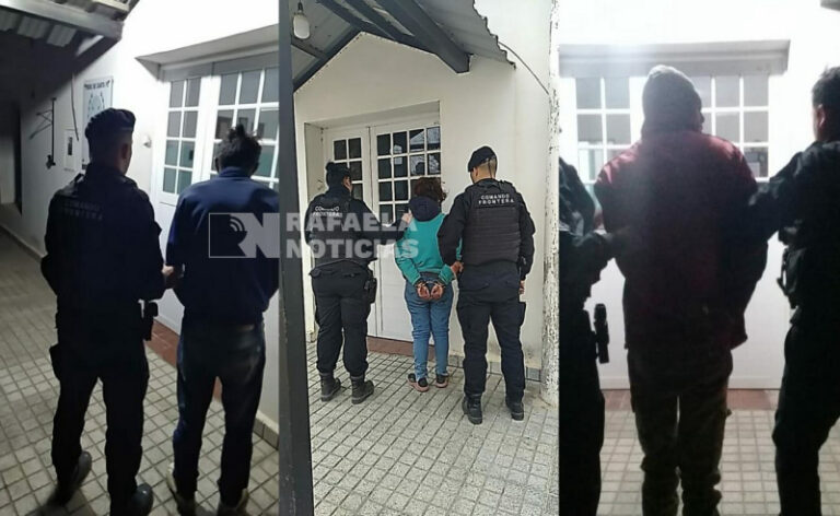 Tres detenciones producidas por el Comando de Frontera