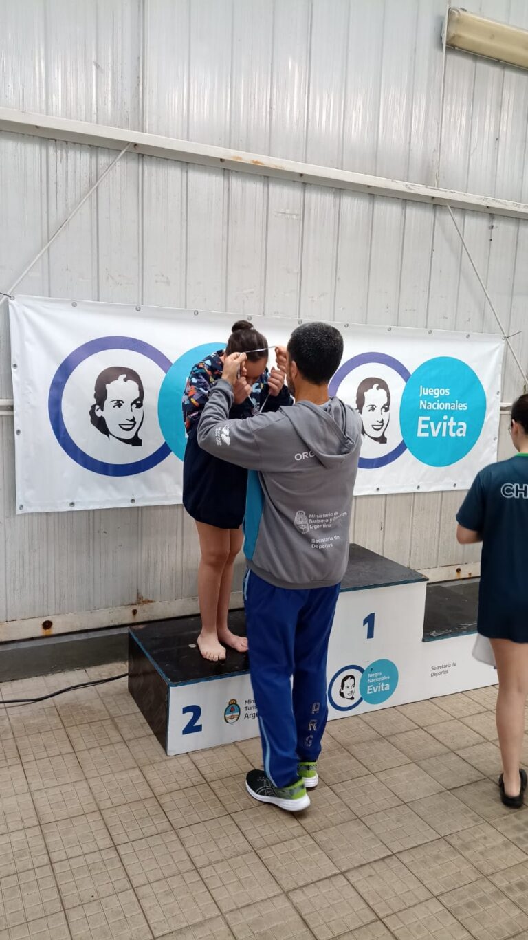 Milagros Martínez cosechó tres medallas en los Evita 2022