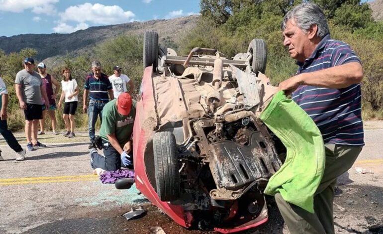El legislador Oscar González protagonizó un accidente en las Altas Cumbres  - Radio Estación