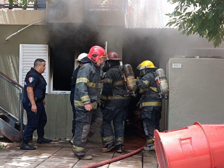 B° Roque Saénz Peña: incendio donde falleció un hombre fue intencional