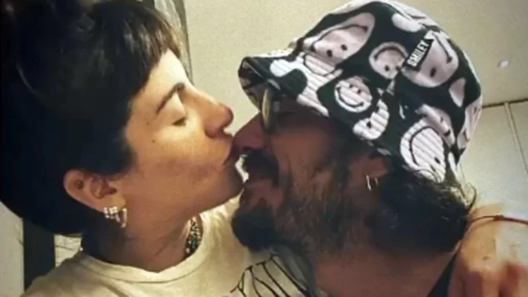  Recién separado, Daniel Osvaldo se tatuó una foto de Gianinna y Diego Maradona