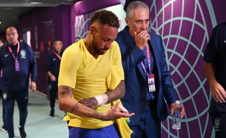 Neymar, afuera de la Selección de Brasil hasta los octavos en el Mundial de Qatar 2022