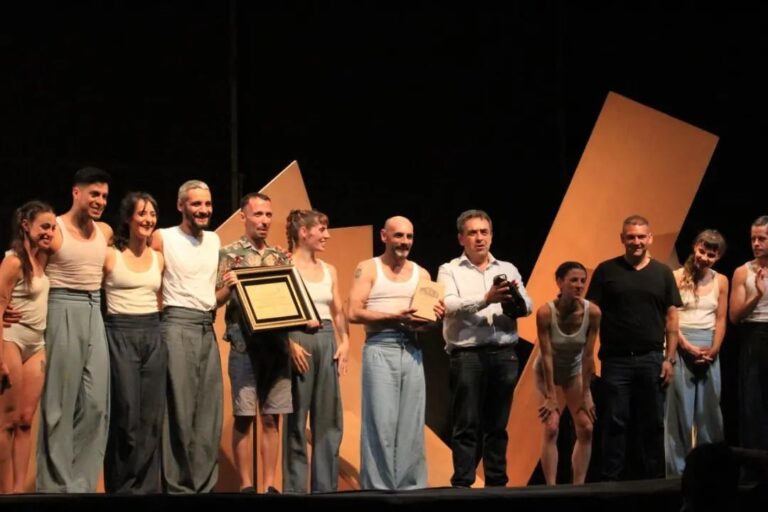 Presentación de la Compañía Nacional de Danza Contemporánea en la ciudad ⁣