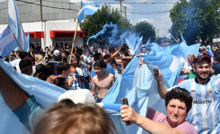 Calchín, el pueblo que vio nacer a Julián Álvarez, fue una fiesta ...
